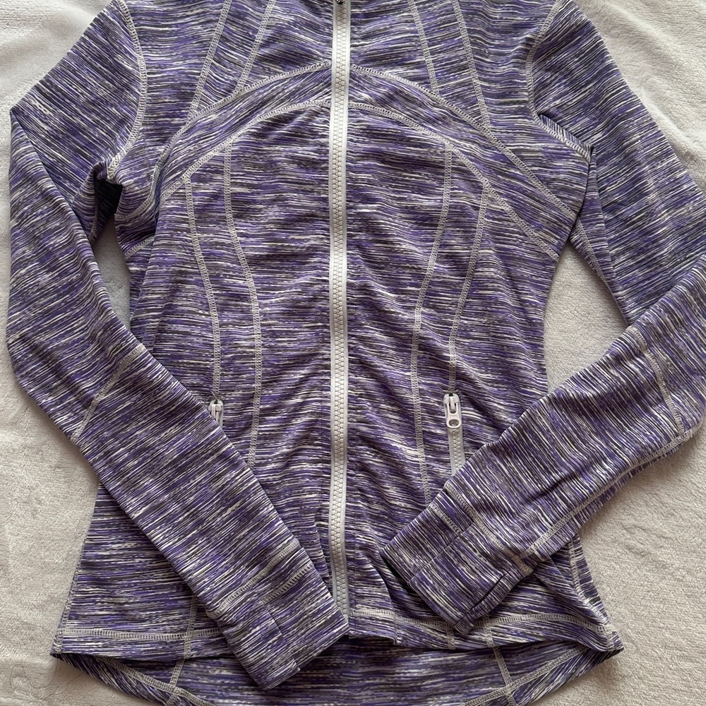 Purple lululemon Zip-Up Athletic Jacket